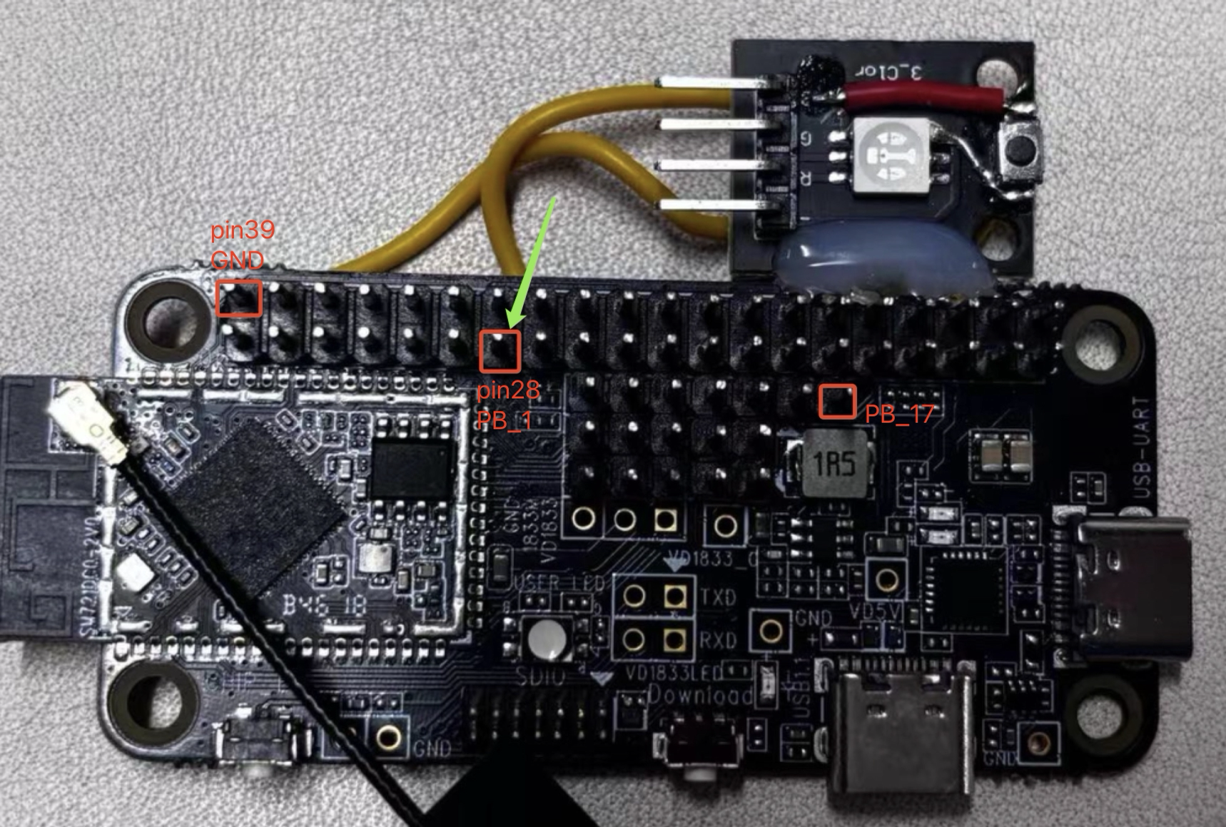TX 侧边按键与指示灯位置